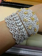 fancy diamonds bracelet