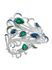 Elegant Feathers Cuff - Collection Journey To Dreams is a tribute to the Silk Ro...