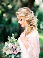 Dusty Blue and Lavender French Wedding Inspired Shoot - MODwedding