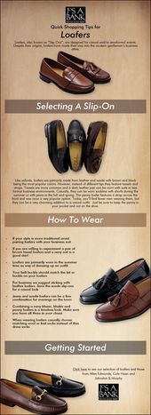 Loafers come in plenty of styles. Check out our tips for shopping for slip-ons.