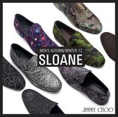 Men's Slippers from Jimmy Choo: Eclectic prints and embellishment for AW12 make ...