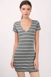 Emili Stripe T-Shirt Dress