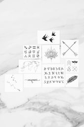 INKED by dani The Inspired Temporary Tattoos