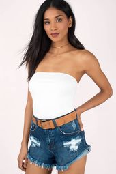 Shape Of You Ribbed Tube Top