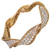 Diamond, Gold and Antique Bangles - 4,080 For Sale at 1stdibs