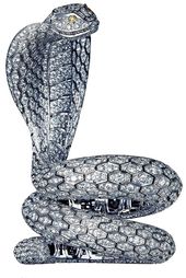 {Daily Jewel} Cartier Diamond Encrusted Cobra Bracelet - Haute Tramp Blog