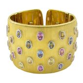 Diamond, Gold and Antique Cuff Bracelets - 2,542 For Sale at 1stdibs