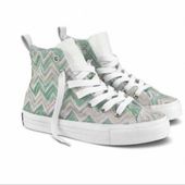 Missoni x Converse - S/S12 - get on it. Home wares on feet. :)