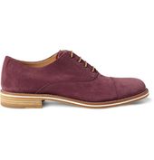 Suede Oxford shoes