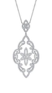 18k White Gold Allure Fashion Necklace