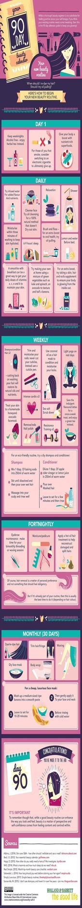 90-Day Guide to Looking Glam | Makeup Tutorials
