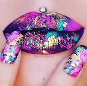 Mesmerizing Instagram Lip Arts You Should Definitely Try