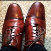 Good guy shoes for date night at Blue Dahlia Cafe and a drink at East Side Showr...