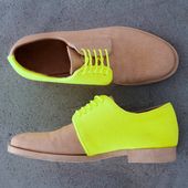 neon shoes - men