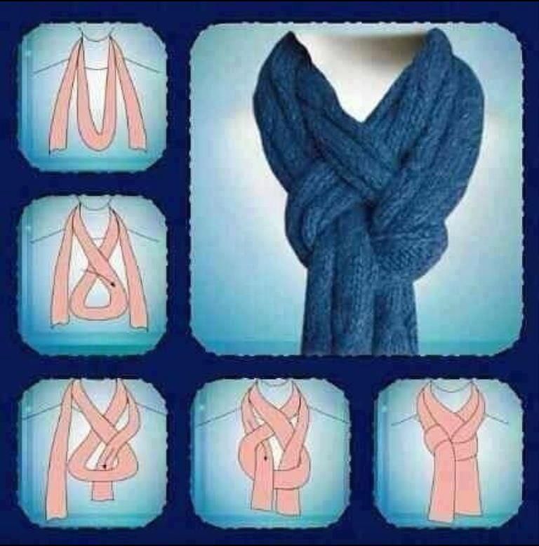 Can't wait to try this scarf idea.